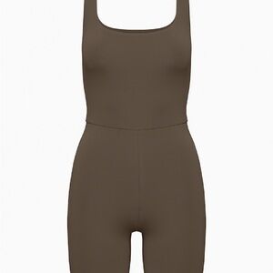 Brown Sleeveless Bodysuit